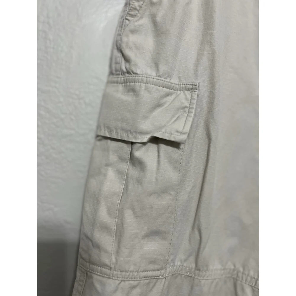 Banana Republic Cargo Pant Utility Khaki‎ Men’s 33R Vintage Y2K 90s